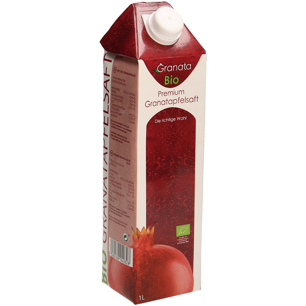 Bio-granaatappelsap