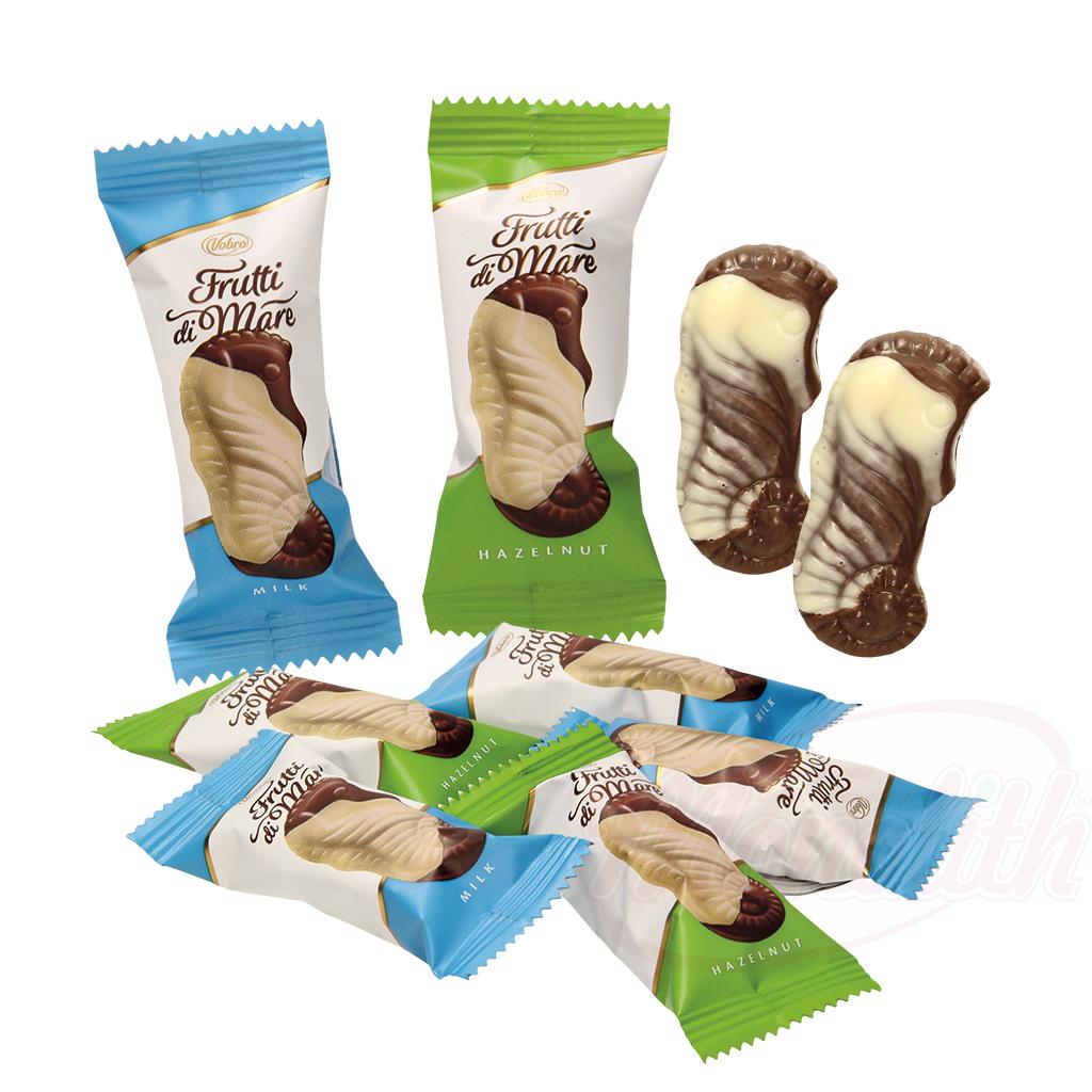 "Frutti di Mare Hazelnut & Milk" Смесь шоколадных конфет с н