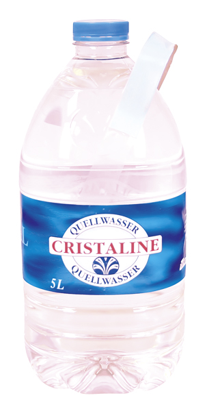 Bronwater zonder koolzuur "Cristaline"