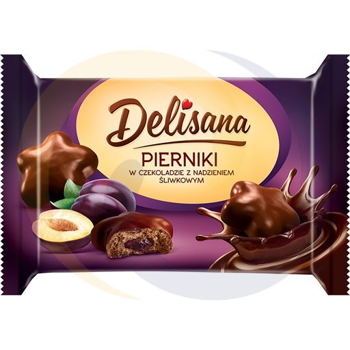 Z Lindowa Peperkoeksterren met Pruimenvulling in Chocolade