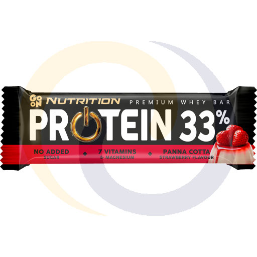 Go On NProtein бар 33% Панна Котта Клубника 50г/25шт Sante