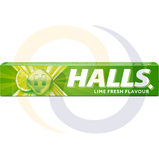Halls Limoen Verse Smaak Snoepjes 33,5 g