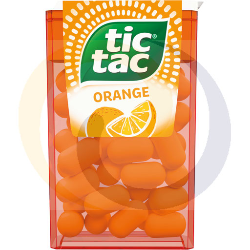 Tic Tac Апельсиновые Конфеты в Сахарной Обсыпке 18 г