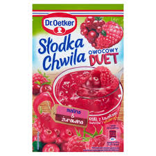Dr. Oetker Zoete Moment Fruit Duet Framboos & Cranberry Gele