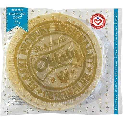 Lichte traditionele Silezische Oblaten 22 g