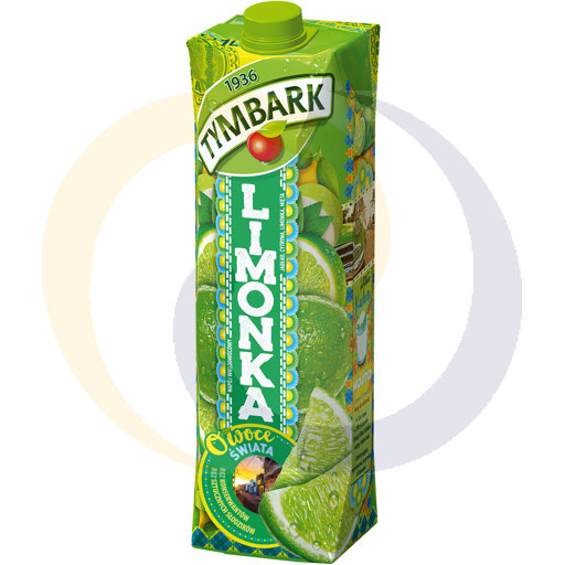 Drink Fruit Świata limoen citroen munt. 1,0l E Tymbark