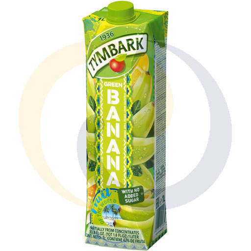 Напиток Фрукты Мира зел.банан яблоко. 1,0л / 12шт Е Tymbark