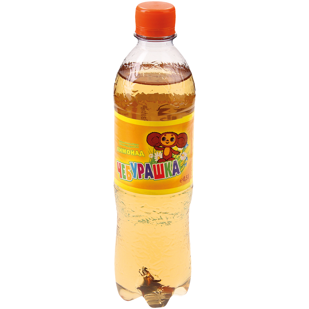 Koolzuurhoudende verfrissing "Limonad Cheburashka"