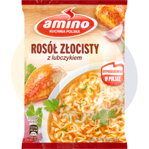 Amino Gouden Bouillon met Lavas Instant Soep 57 g