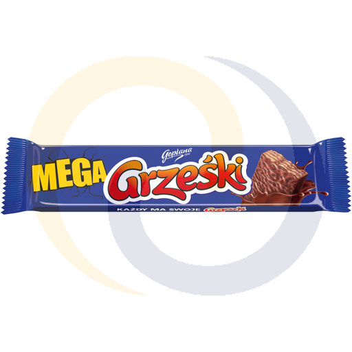 Wafels Mega Grześki toffee in checks.des. 0,048kg Kaliszanka