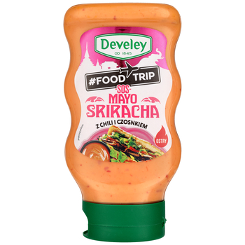 Majo Sriracha saus 0,3l / 6st Doos Develey