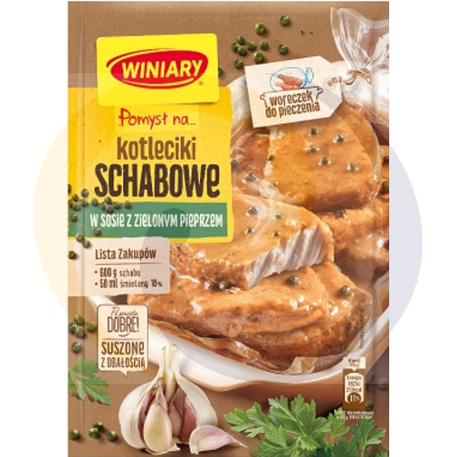 Fix IDEA VOOR varkenskotelet. Peper saus. 40g/16stuks Winiary