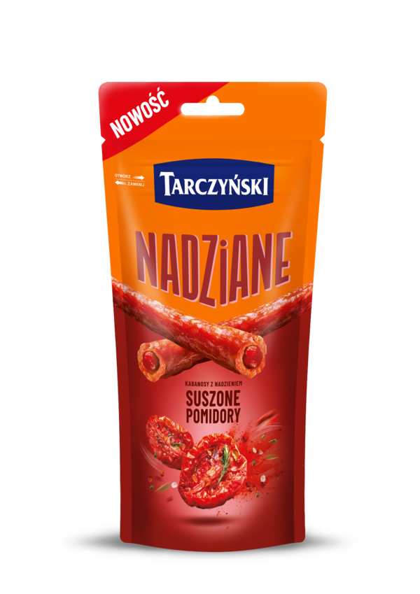 Kabanosy Gevuld gedroogde tomaten 95g/10st Tarczyński