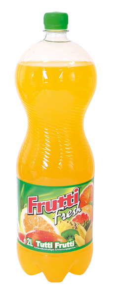 "Frutti Fresh" met toegevoegd multivruchtensap