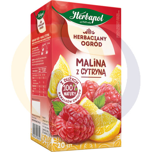 Theetuin framboos citroen 20t/10pcs Herbapol Kr