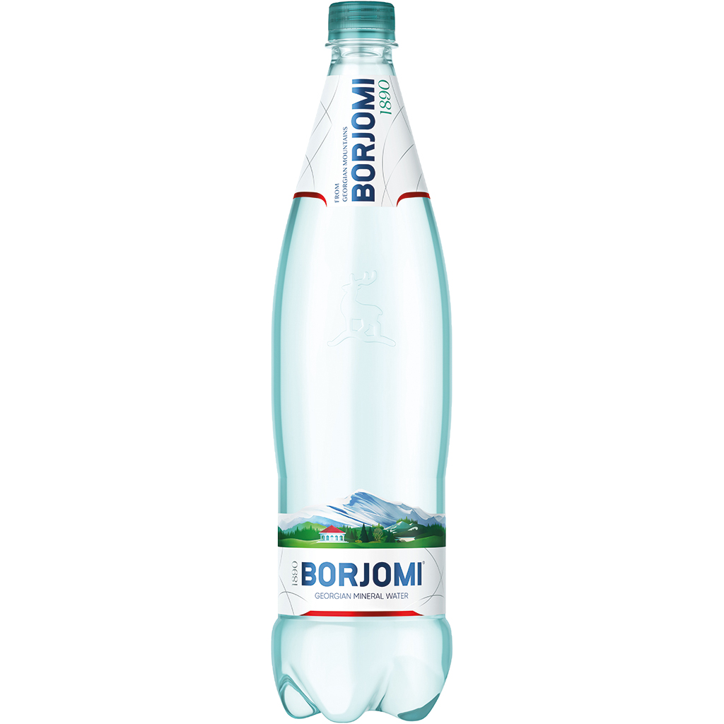 Natuurlijk mineraalwater met toegevoegd koolzuur "Borjomi"