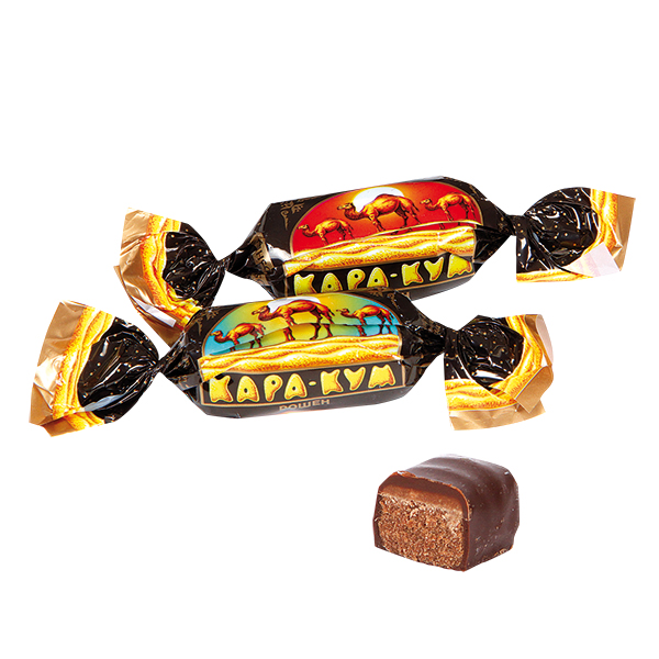 Snoepjes "Kara-Kum Roshen" in cacaoglazuur