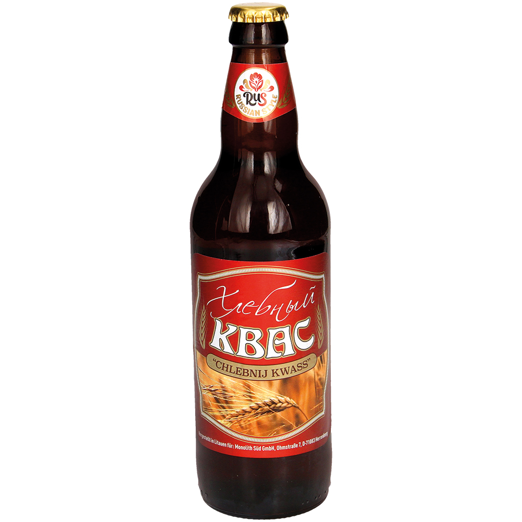 Gärdrank op basis van mout "Chlebnij kvas"