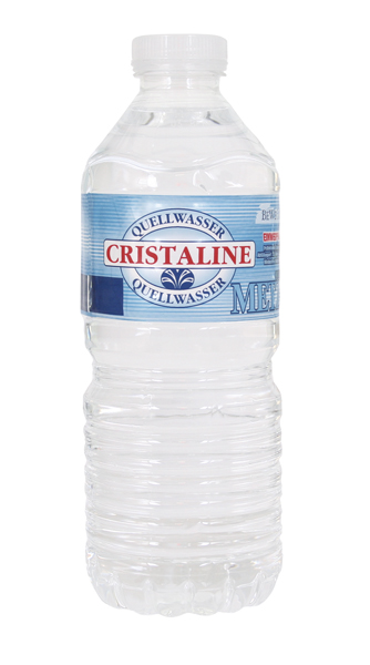 Bronwater zonder koolzuur "Cristaline"
