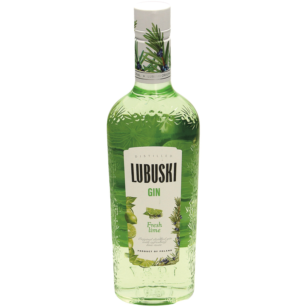 Distilled Lubuski Gin Fresh Lime - Дистиллированный Джин со