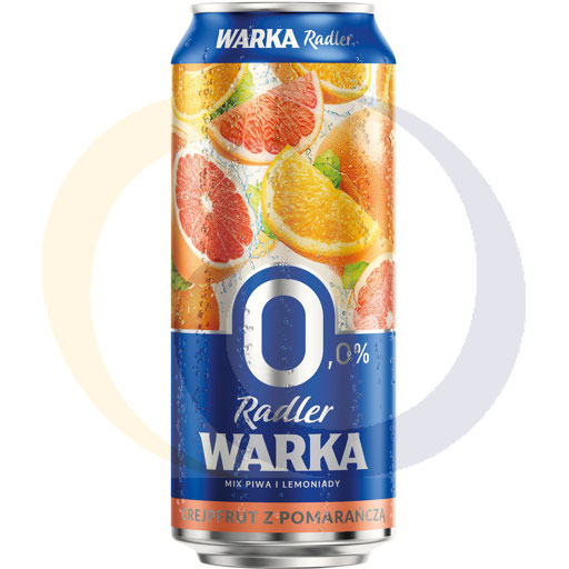 Warka Radler Grapefruit met Sinaasappel Alcoholvrije Bierdra