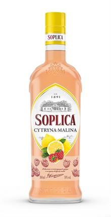 Soplica citroen-framboos likeur alc. 25% 0,5l