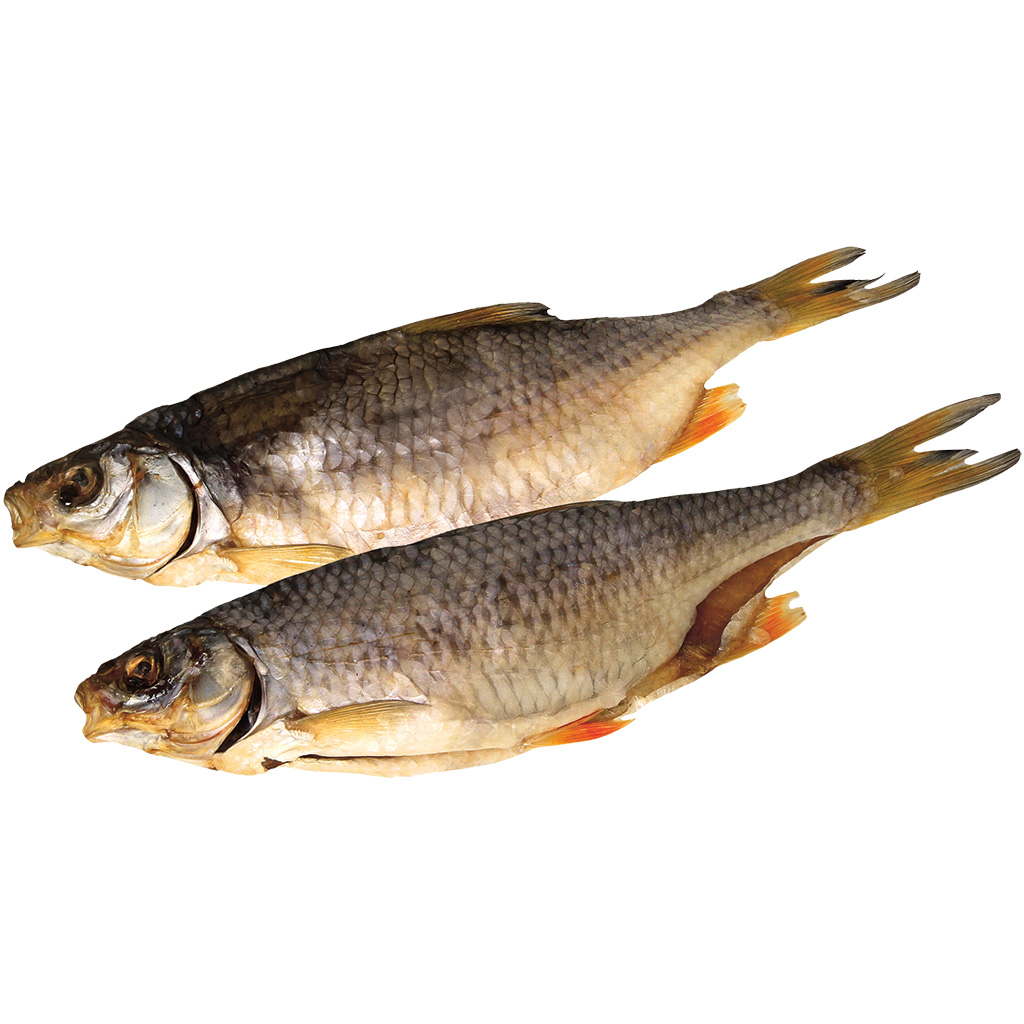 IKROFF" Roodwitvis heel, gezouten en gedroogd, niet schoonge