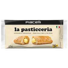 Bladerdeegrolletjes met puddingvulling 125g