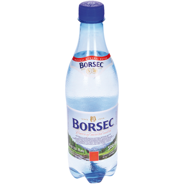 Минеральная вода с газом "Borsec"