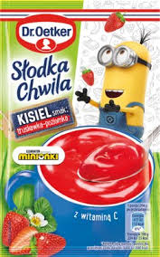 Kisiel Słodka Chwila aardbei met bosaardbei 29g