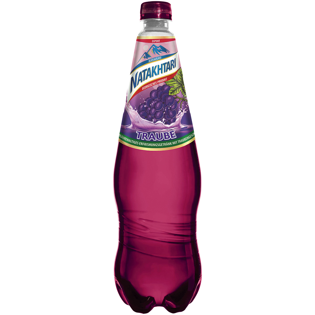 NATAKHTARI Koolzuurhoudende drankje met druivensmaak