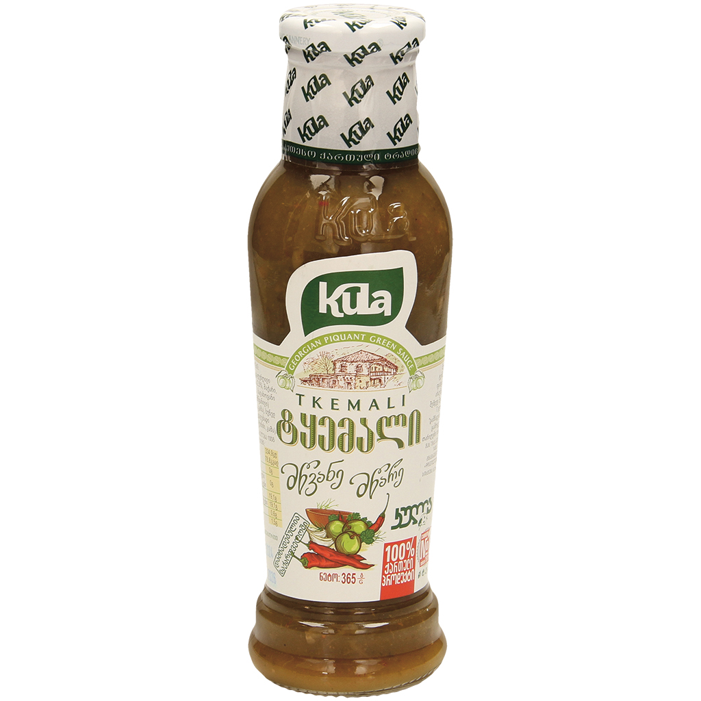 TKEMALI - Saus van groene kersenpruimen à la Georgië, pittig