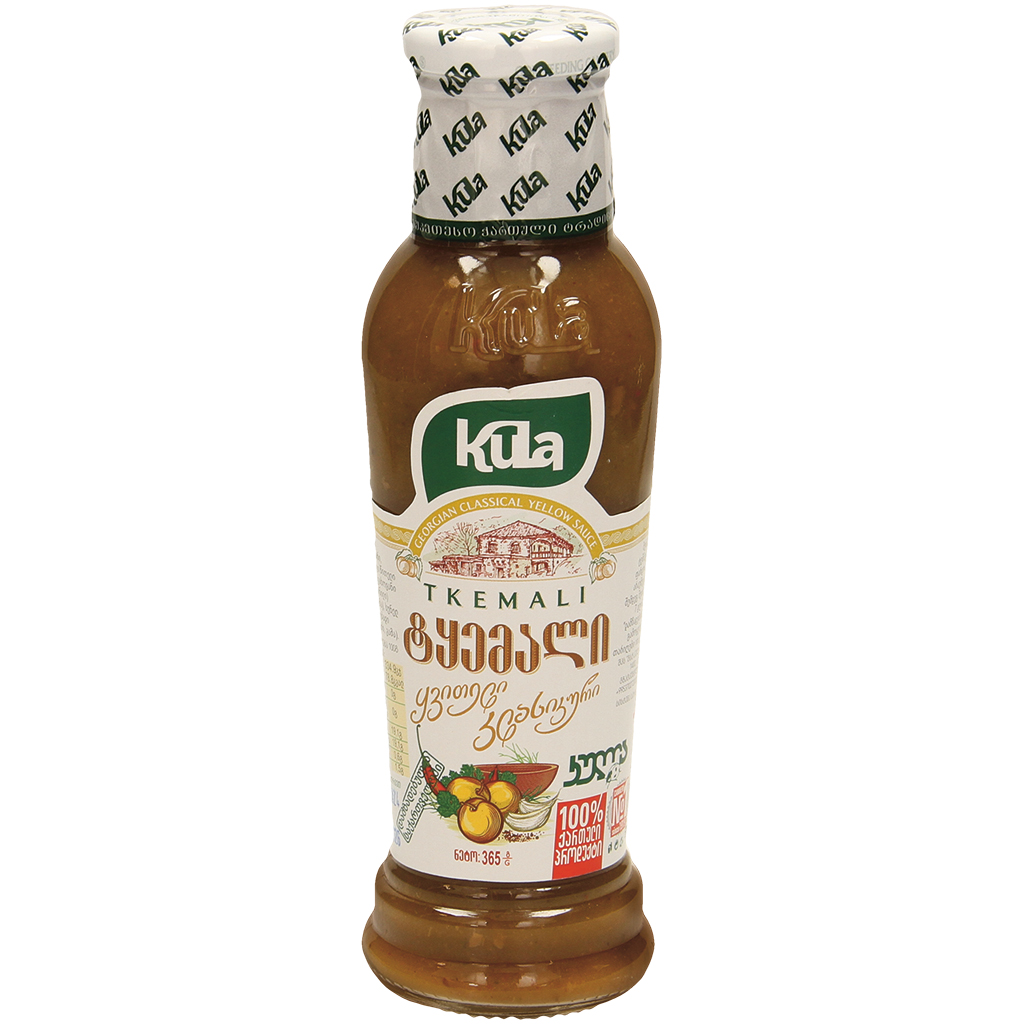 TKEMALI - Saus van gele kersenpruimen op Georgische wijze