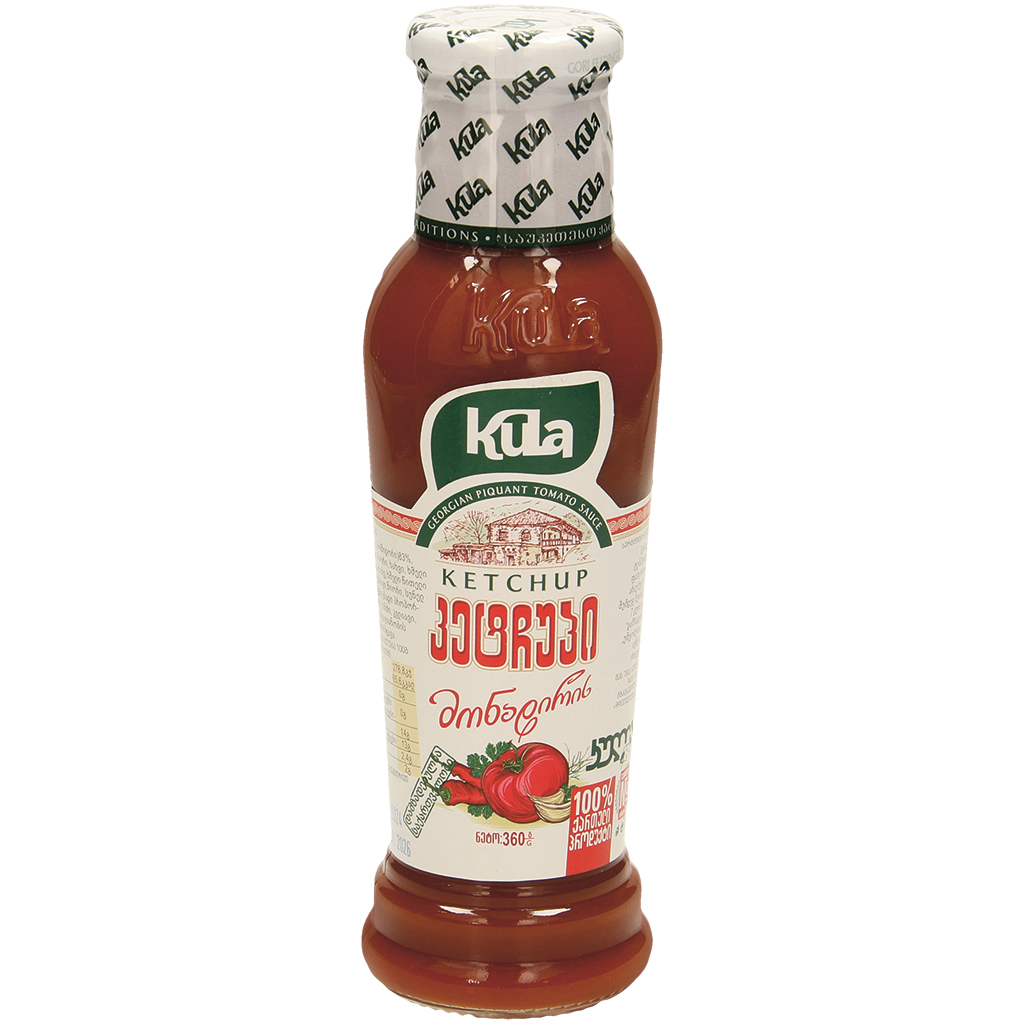 Georgische stijl tomatenketchup, pittig