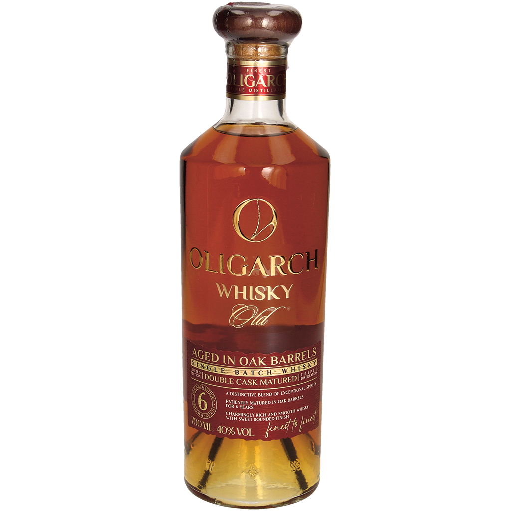 Whisky "OLIGARCH" 6 Jaar 40% vol.