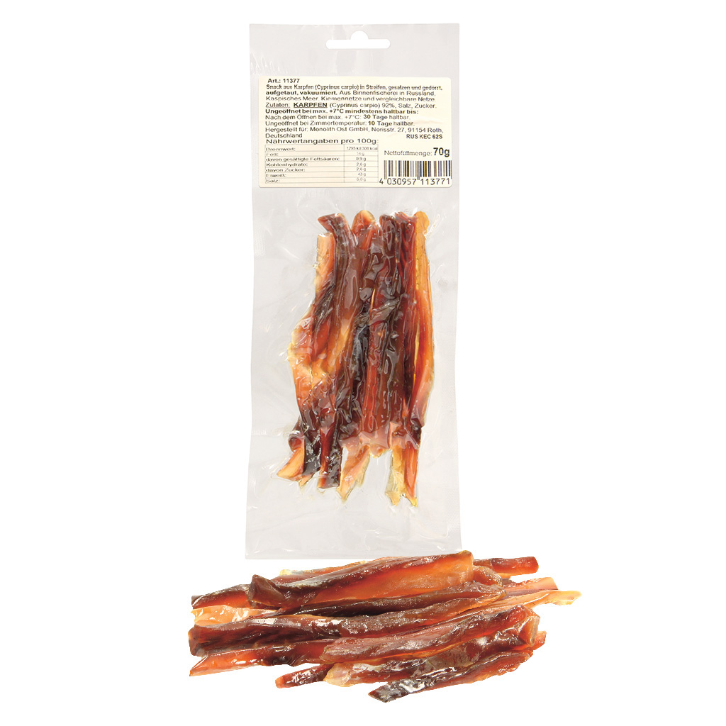 Закуска из карпа (Cyprinus carpio)