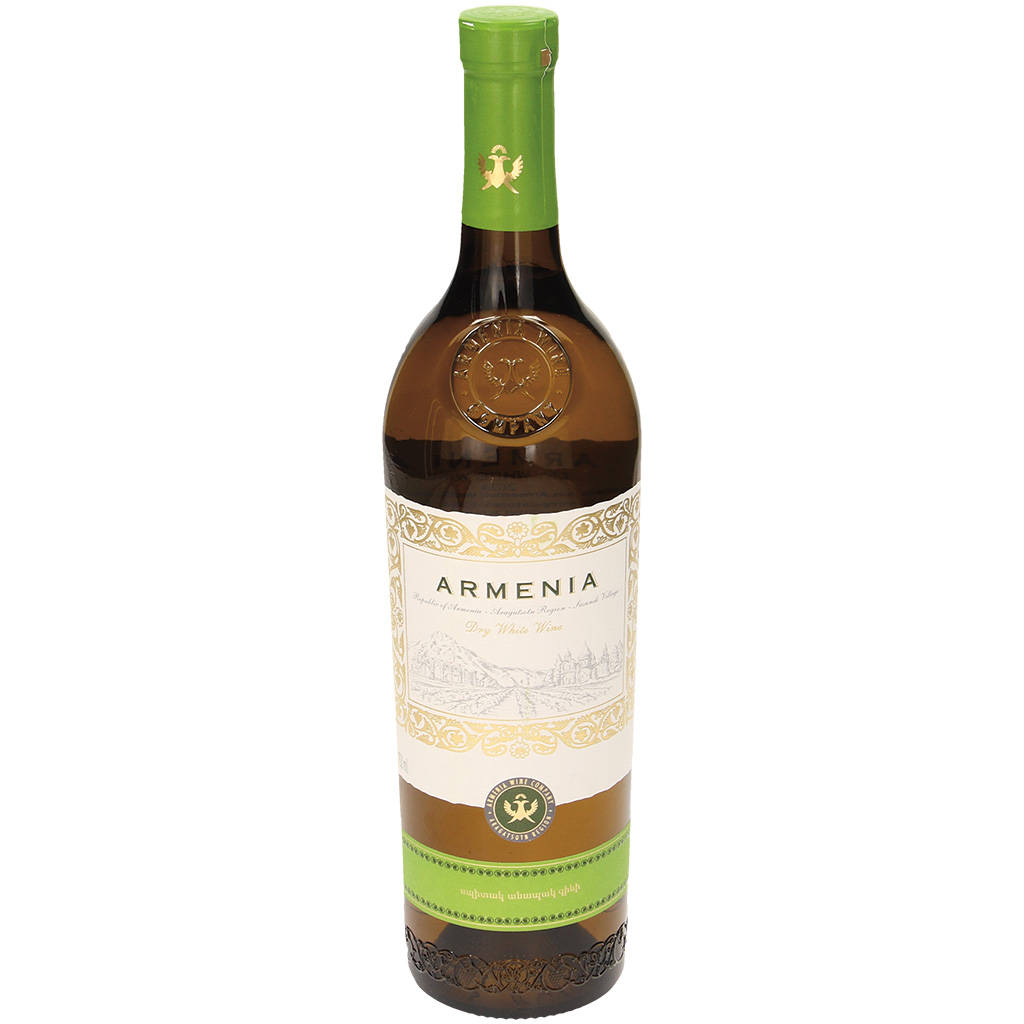 Армянское вино, белое, сухое