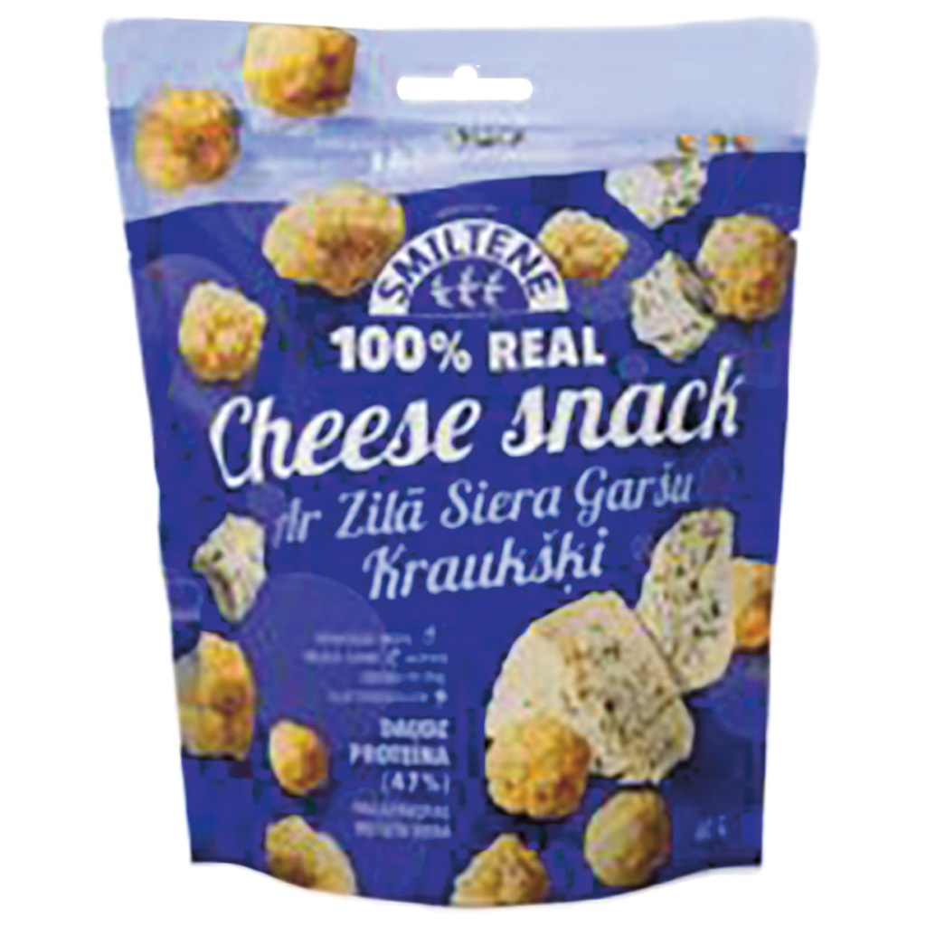 Zila Siera Kaas Snack van gepofte kaas, met blauwschimmelkaa