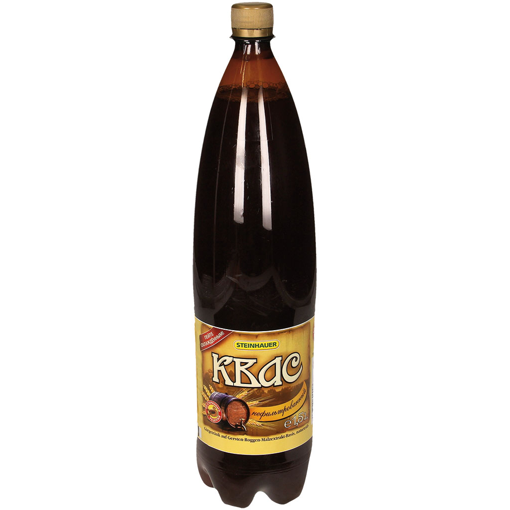 Gistdrank op basis van gerst-rogge-moutextract, troebel Kwas