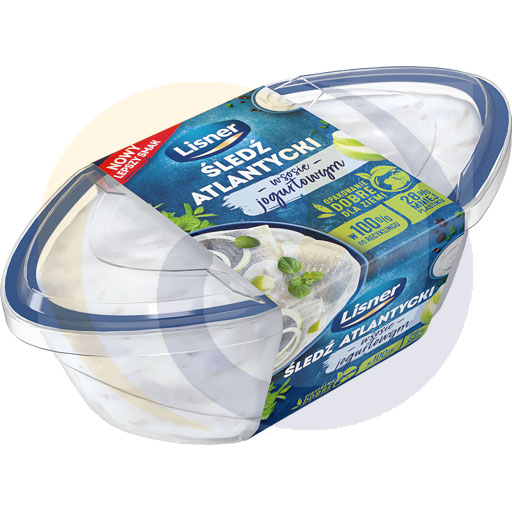 Lisner Haringfilets in Yoghurt Saus 280 g