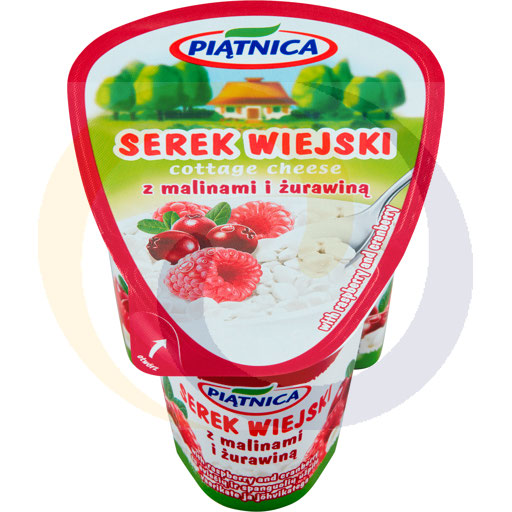 Пьятница Творог с Малиной и Клюквой 150 г