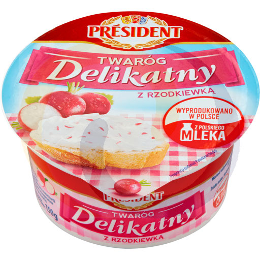 Président Kwark met Radijs 150 g