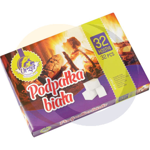 Witte paraffine aanmaakblokjes 32 vierkantjes