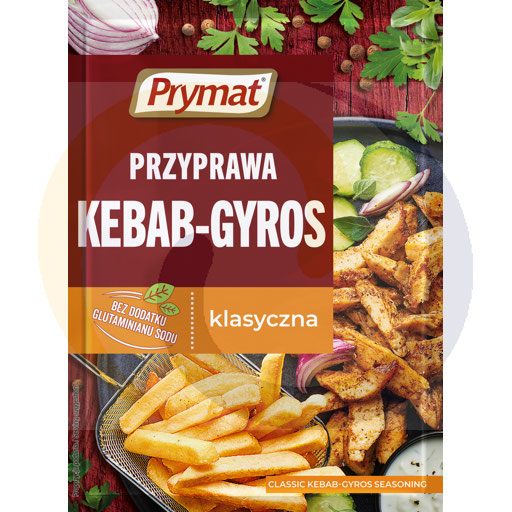 Kebab-gyros kruiden 30g/25st Prymat Kr