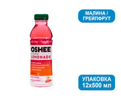 Oshee Vitamin Lemonade niet-bruisende drank aardbei 0,55l
