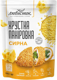 Lubystok krokante paneerlaag met kaas 170g