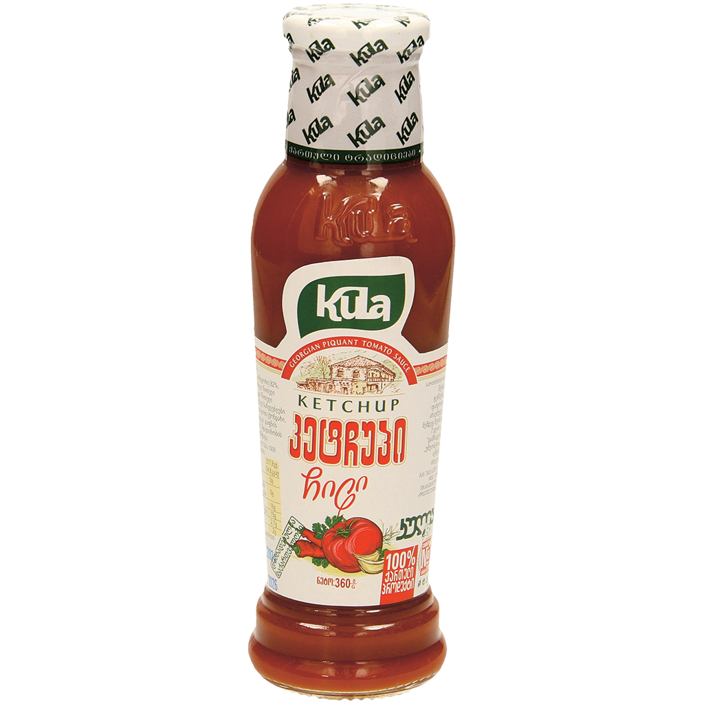 Georgische stijl tomatenketchup, pikant