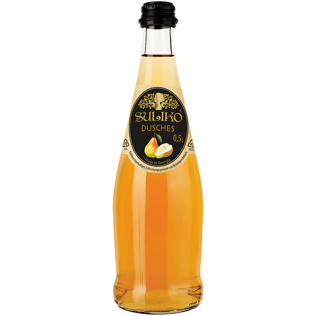"SULIKO" Дюшес Газированный напиток с грушевым вкусом