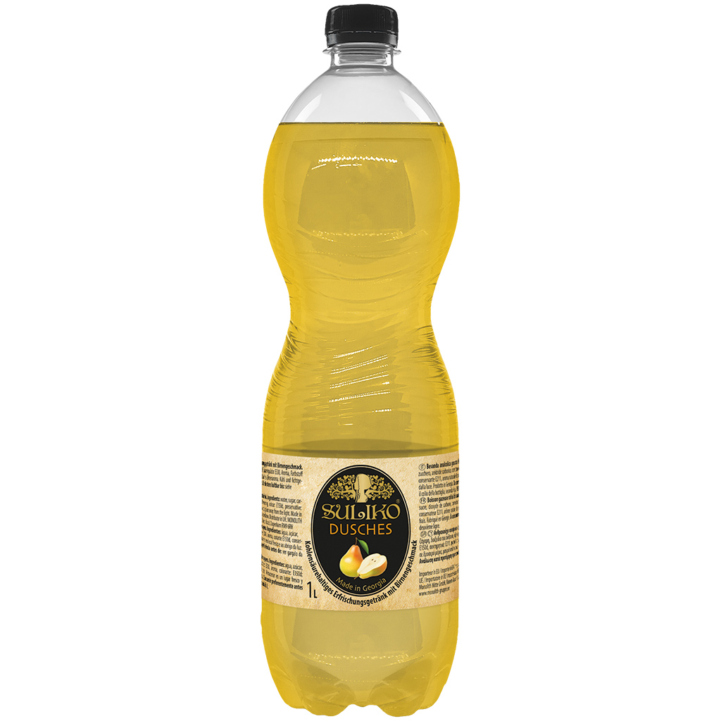 "SULIKO" Koolzuurhoudende frisdrank met perensmaak