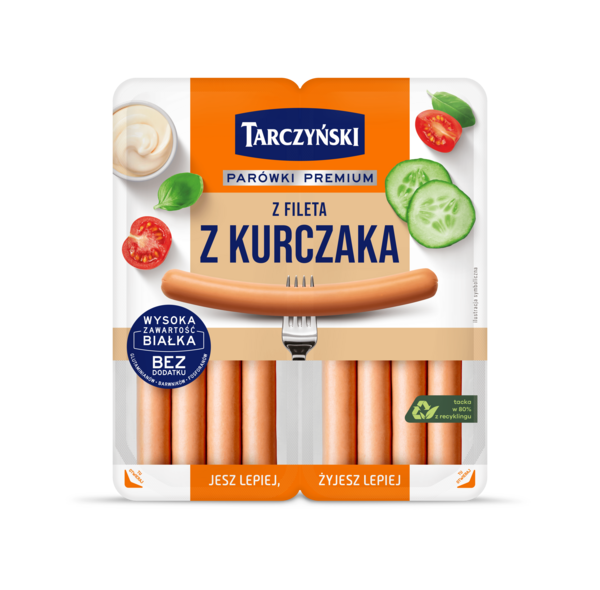 Tarczyński Kipfilet Premium Frankfurters 180 g (2 x 90 g)